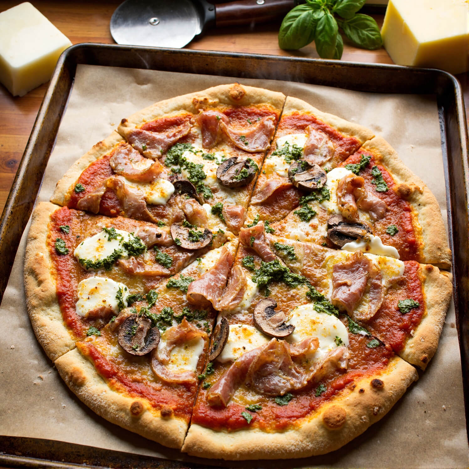pizza tijdens de overgang
