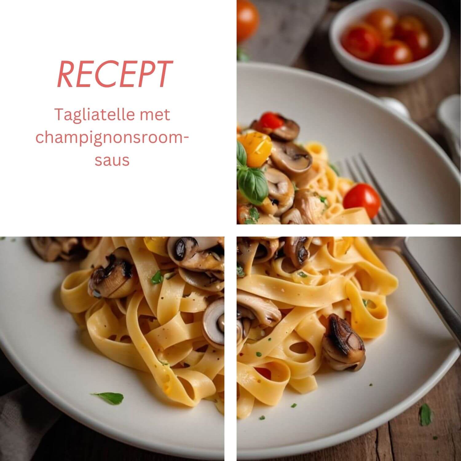 Tagliatelle-met-champignonsroomsaus